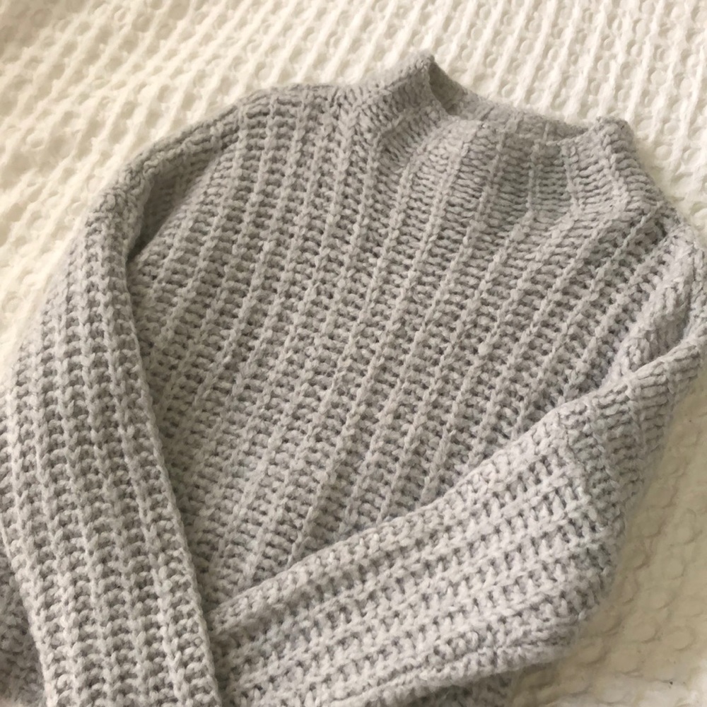 Super comfortable and cute mock neck sweater!